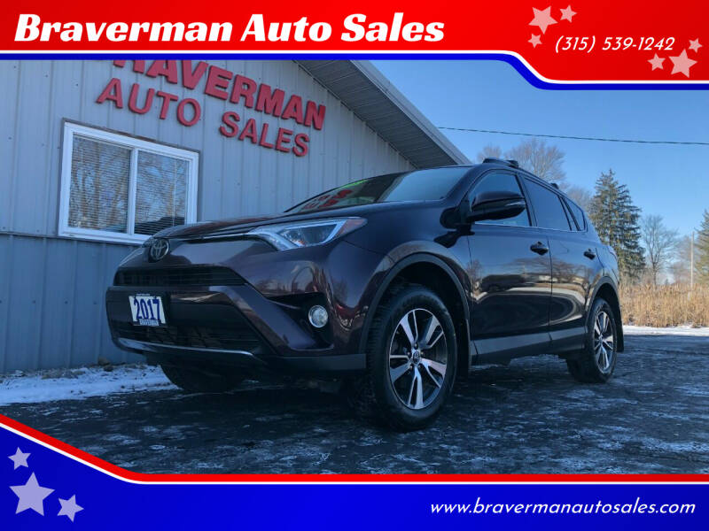 2017 Toyota RAV4 for sale at Braverman Auto Sales in Waterloo NY