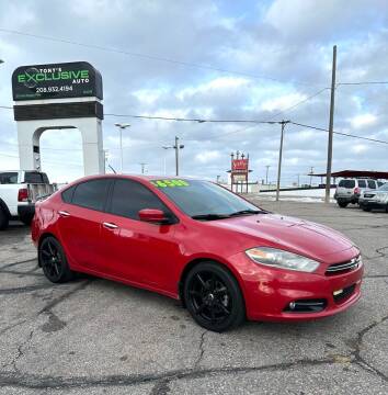 2013 Dodge Dart for sale at Tony's Exclusive Auto in Idaho Falls ID