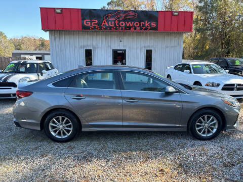 2019 Hyundai Sonata for sale at G2 Autoworks in Elm City NC