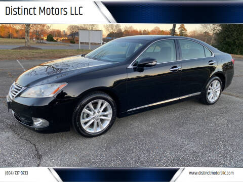 2011 Lexus ES 350 for sale at Distinct Motors LLC in Mechanicsville VA