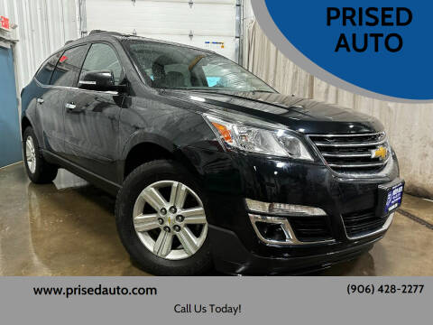 2014 Chevrolet Traverse for sale at PRISED AUTO in Gladstone MI