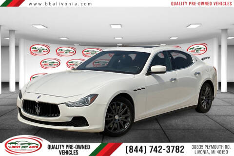 2014 Maserati Ghibli for sale at Best Bet Auto in Livonia MI