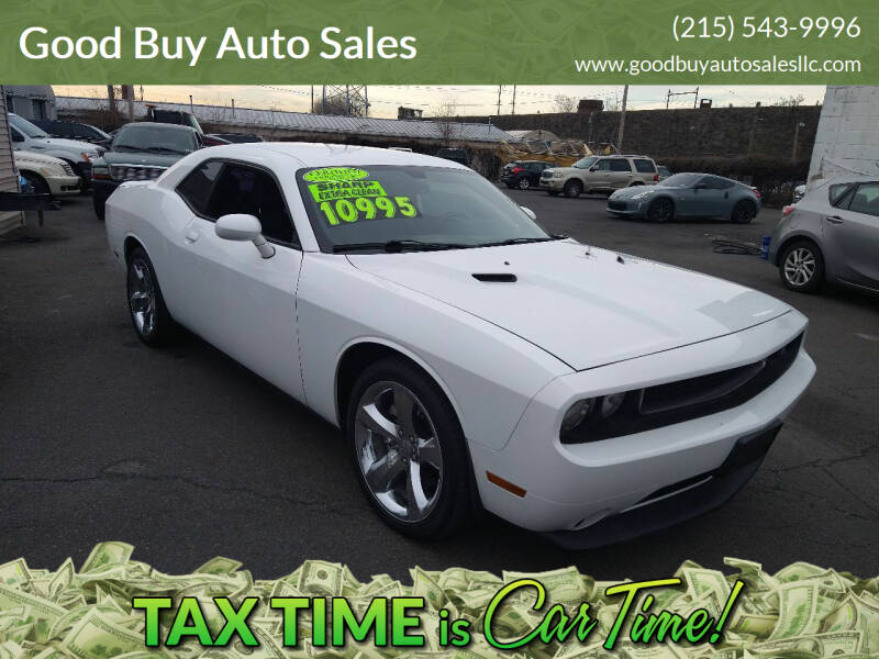 2013 Dodge Challenger for sale at Good Buy Auto Sales in Philadelphia PA
