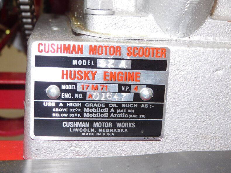 1947 Cushman Model 52-A