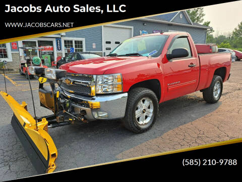 2012 Chevrolet Silverado 1500 for sale at Jacobs Auto Sales, LLC in Spencerport NY
