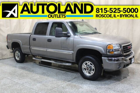 2006 GMC Sierra 2500HD for sale at AutoLand Outlets Inc in Roscoe IL
