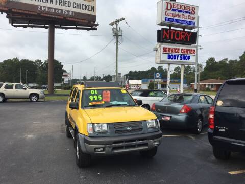 2001 Nissan Xterra for sale at Deckers Auto Sales Inc in Fayetteville NC