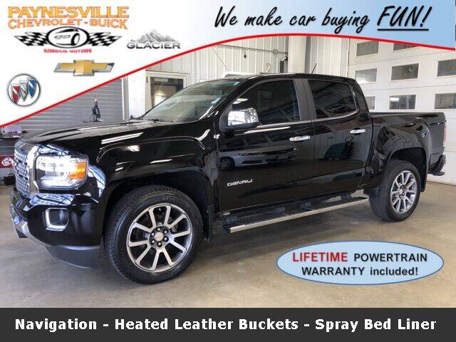 2020 GMC Canyon for sale at Paynesville Chevrolet Buick in Paynesville MN