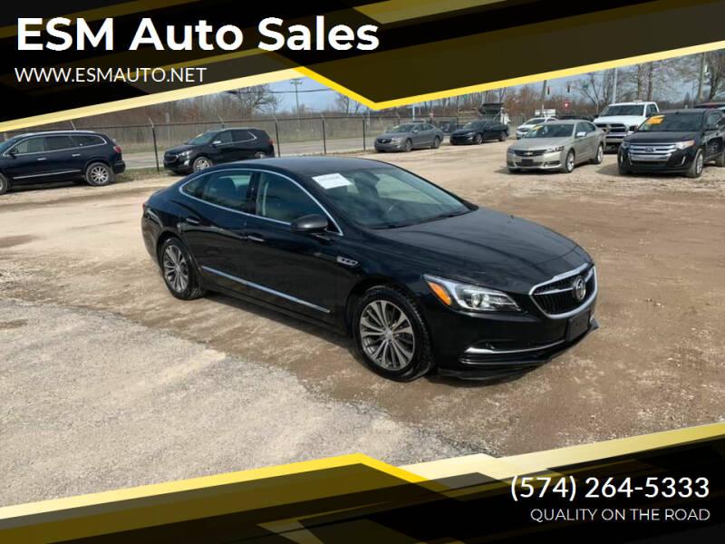 2017 Buick LaCrosse for sale at ESM Auto Sales in Elkhart IN