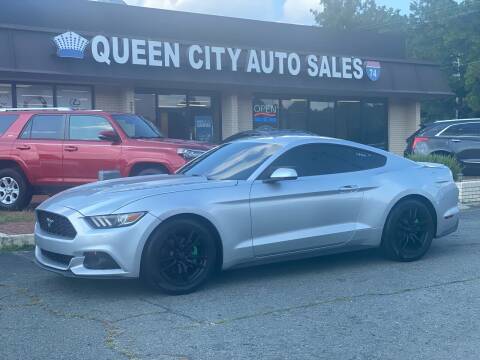 2016 Ford Mustang for sale at Queen City Auto Sales in Charlotte NC