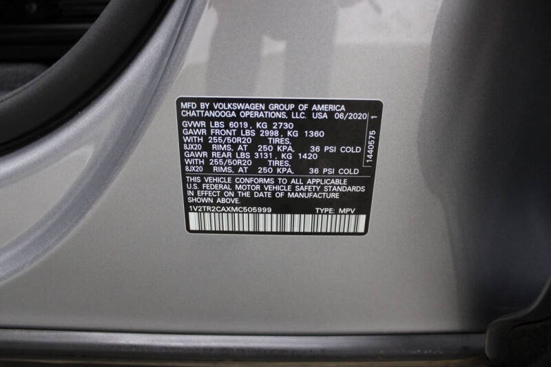 2021 Volkswagen Atlas