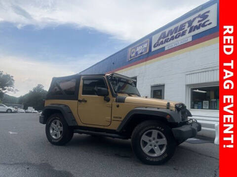 2014 Jeep Wrangler for sale at Amey's Garage Inc in Cherryville PA