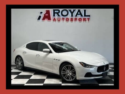 2015 Maserati Ghibli for sale at Royal AutoSport in Elk Grove CA