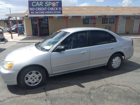 2002 Honda Civic for sale at Car Spot in Las Vegas NV