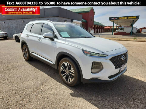 2019 Hyundai Santa Fe for sale at POLLARD PRE-OWNED in Lubbock TX