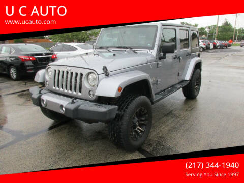 2017 Jeep Wrangler Unlimited for sale at U C AUTO in Urbana IL