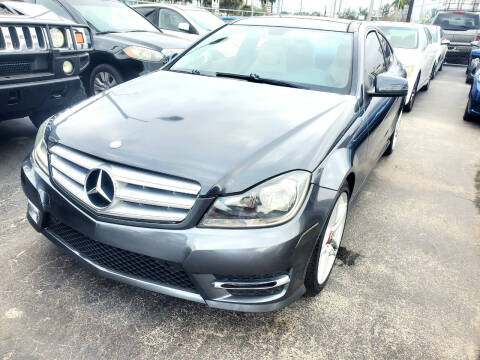 2013 Mercedes-Benz C-Class for sale at A Group Auto Brokers LLc in Opa-Locka FL