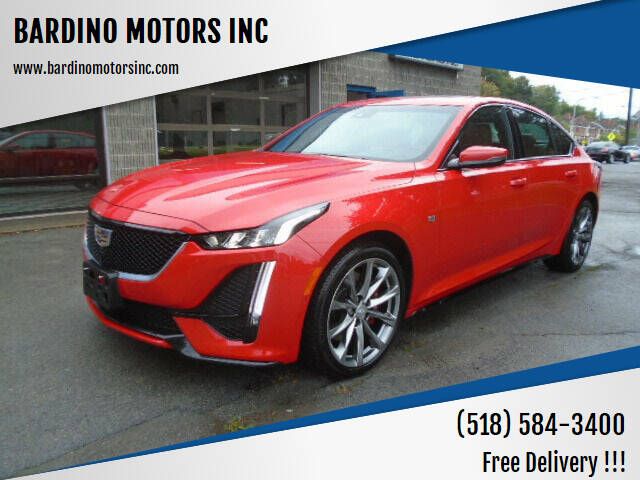 2020 Cadillac CT5 for sale at BARDINO MOTORS INC in Saratoga Springs NY