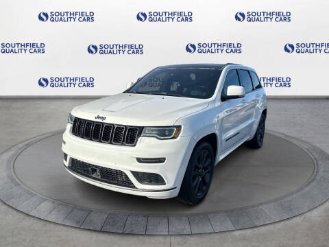 2018 Jeep Grand Cherokee for sale at SOUTHFIELD QUALITY CARS in Detroit MI