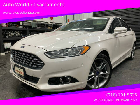 2014 Ford Fusion for sale at Auto World of Sacramento Elder Creek in Sacramento CA