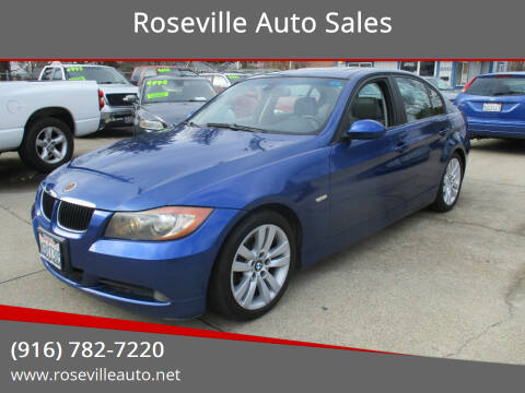 2007 BMW 3 Series for sale at Roseville Auto Sales in Roseville CA
