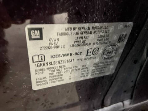 2017 GMC Acadia SLE-2