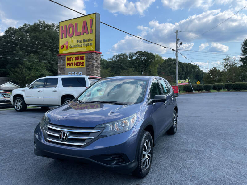 2013 Honda CR-V for sale at No Full Coverage Auto Sales in Austell GA