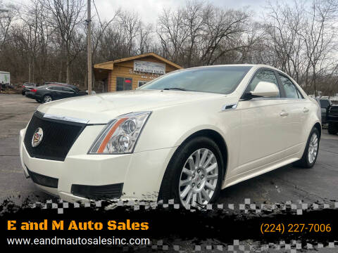 2012 Cadillac CTS for sale at E and M Auto Sales in Elgin IL
