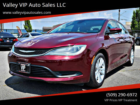 2016 Chrysler 200 for sale at Valley VIP Auto Sales LLC in Spokane Valley WA