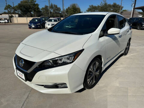 2019 Nissan LEAF for sale at KAYALAR MOTORS SUPPORT CENTER in Houston TX