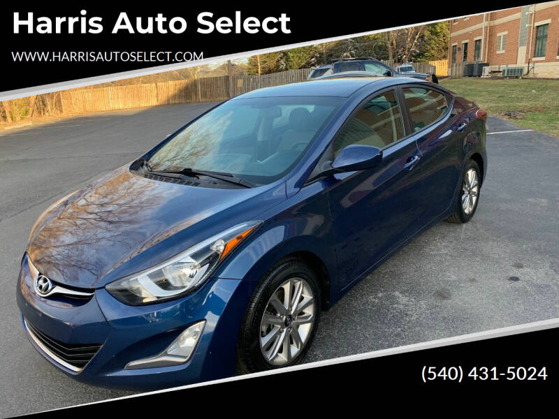 2015 Hyundai Elantra for sale at Harris Auto Select in Winchester VA