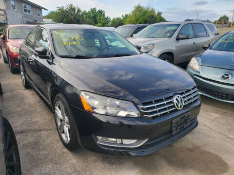 2013 Volkswagen Passat for sale at Track One Auto Sales in Orlando FL