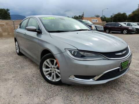 2015 Chrysler 200 for sale at Canyon View Auto Sales in Cedar City UT