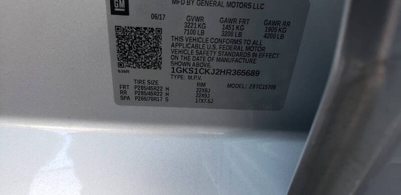 2017 GMC Yukon Denali