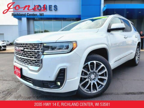 2021 GMC Acadia for sale at Jones Chevrolet Buick Cadillac in Richland Center WI