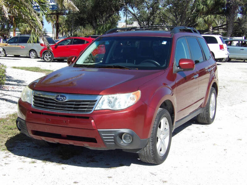 Used 2009 Subaru Forester 2.5X Limited with VIN JF2SH64659H741795 for sale in Fort Myers, FL