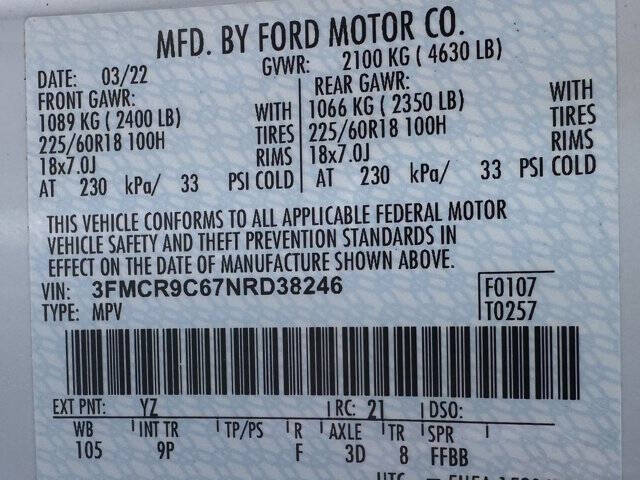 2022 Ford Bronco Sport Outer Banks