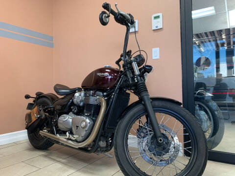 2018 Triumph Bonneville Bobber for sale at PRIUS PLANET in Laguna Hills CA