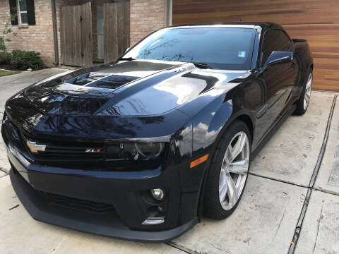 2013 Chevrolet Camaro for sale at Texas Luxury Auto in Houston TX