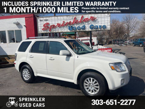 2010 Mercury Mariner for sale at Sprinkler Used Cars in Longmont CO