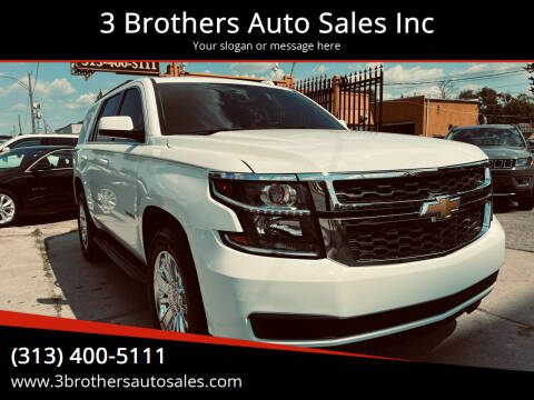 2017 Chevrolet Tahoe for sale at 3 Brothers Auto Sales Inc in Detroit MI