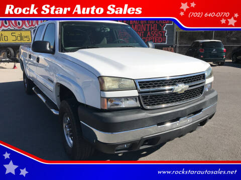 2006 Chevrolet Silverado 2500HD for sale at ROCK STAR TRUCK & AUTO LLC in Las Vegas NV