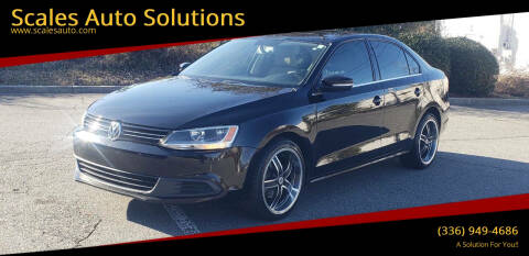 2013 Volkswagen Jetta for sale at Scales Auto Solutions in Madison NC