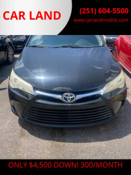 2015 Toyota Camry for sale at CAR LAND in Mobile AL