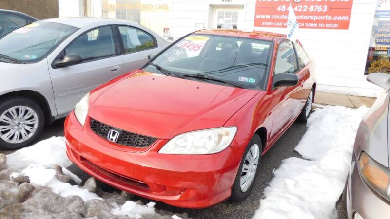 2004 Honda Civic for sale at Route 3 Motors in Broomall PA