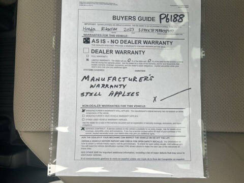 2023 Honda Ridgeline RTL-E