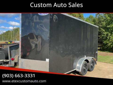 2025 Continental Cargo 7x14 Enclosed Trailer for sale at Custom Auto Sales - TRAILERS in Longview TX