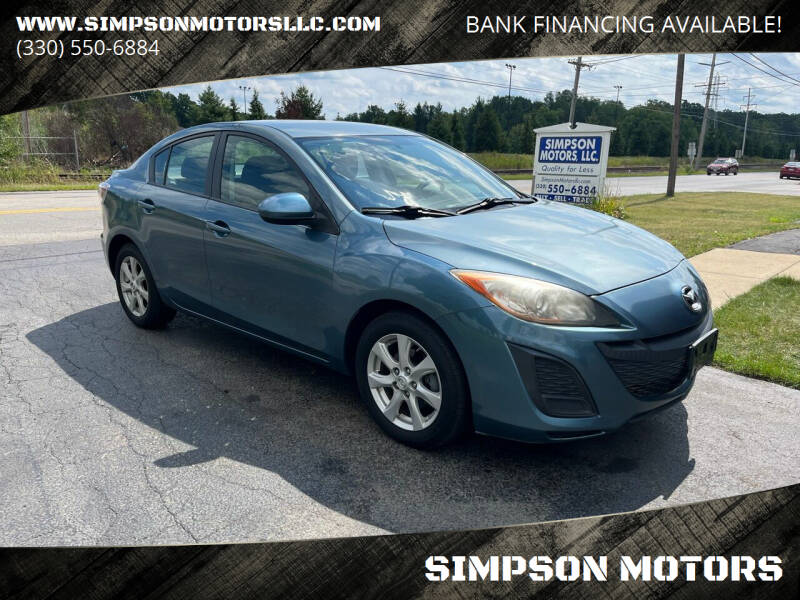 2011 Mazda MAZDA3 for sale at SIMPSON MOTORS in Youngstown OH