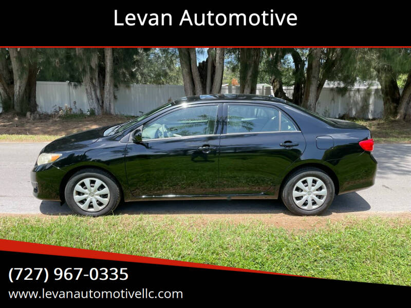 2010 Toyota Corolla for sale at Levan Automotive in Largo FL