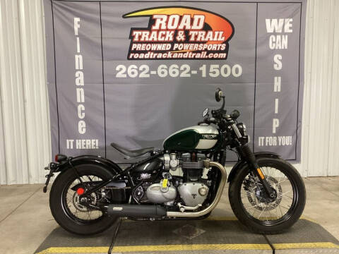 2017 Triumph Bonneville Bobber Competition  for sale at Road Track and Trail in Big Bend WI